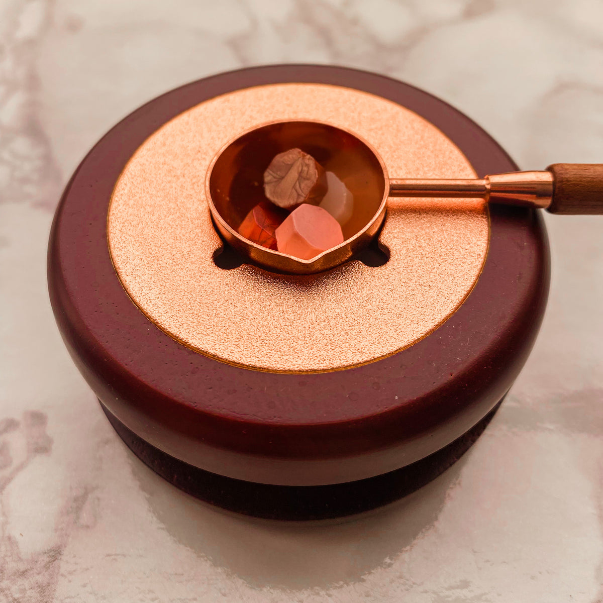 Wax Melt Stove Signed and Sealed