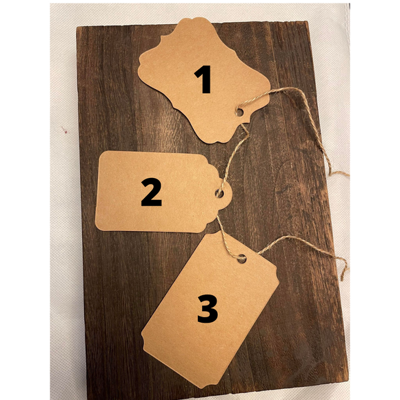 Kraft Gift Tags (Pack of 10)