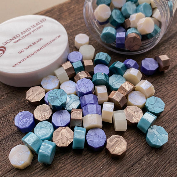 Mixed 100 - Sealing wax beads — Mina & Maud